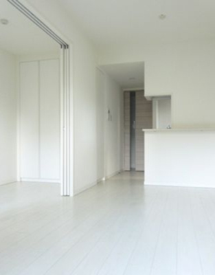 クレヴィア森下駅前の居間・リビング|床材・建具・設備等のカラーは異なる場合があります。