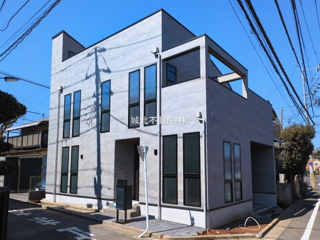 練馬区春日町4丁限定1棟の外観|現地（2026年2月16日撮影）