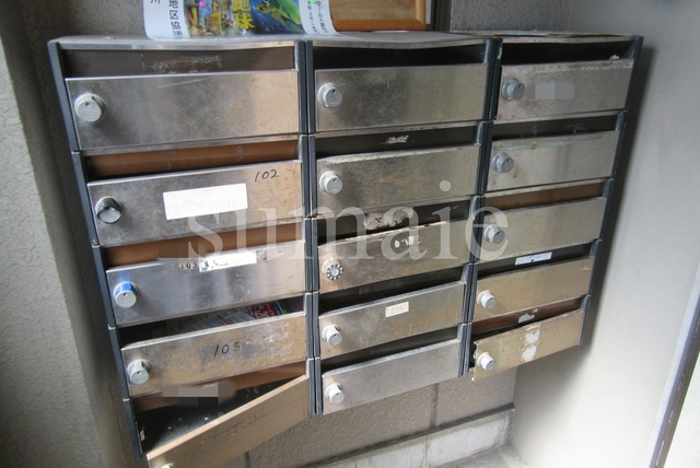 シャトレートミーⅡのその他共用部分|集合ポストがあります。