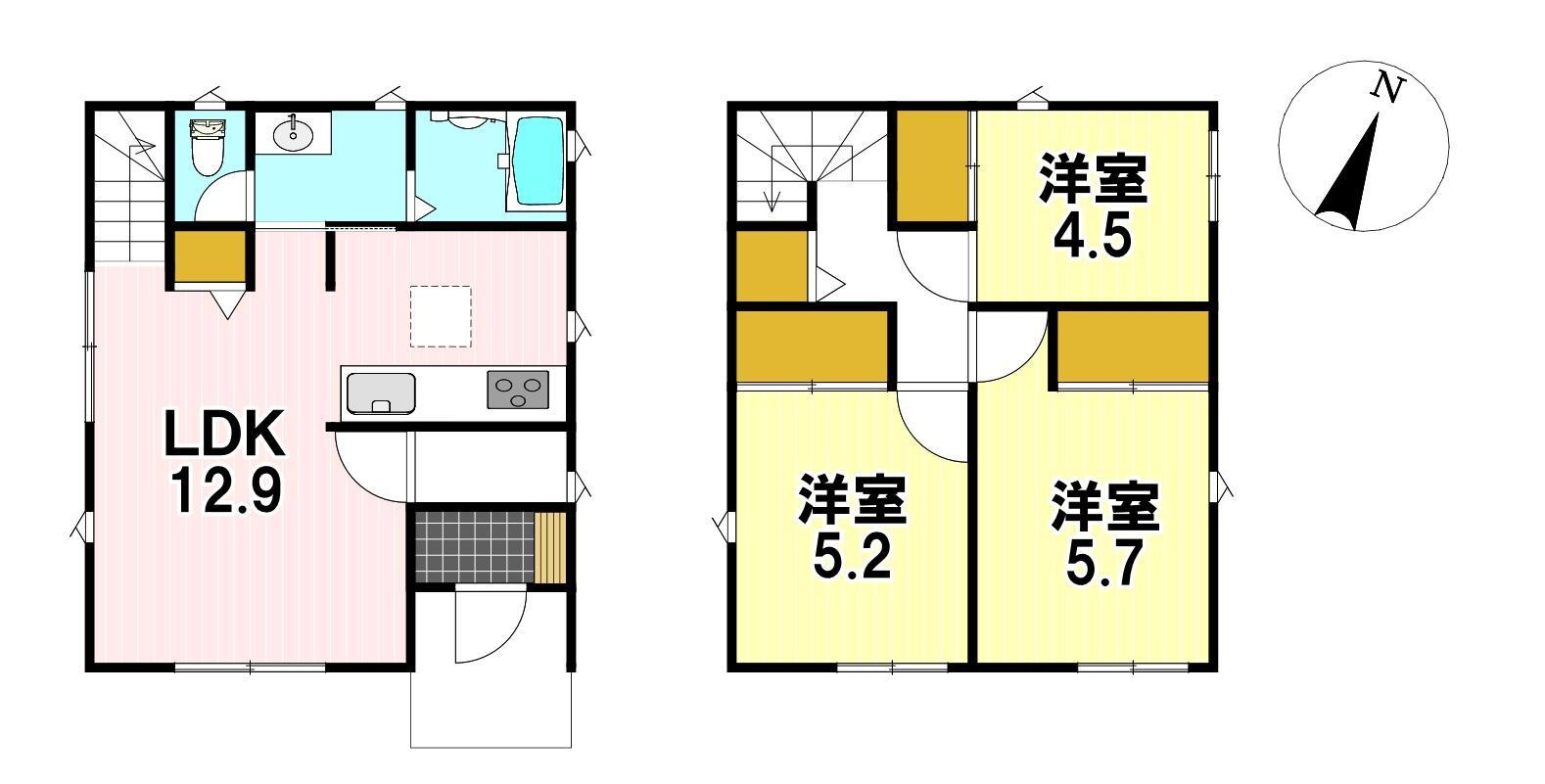 倉敷市真備町岡田の中古一戸建