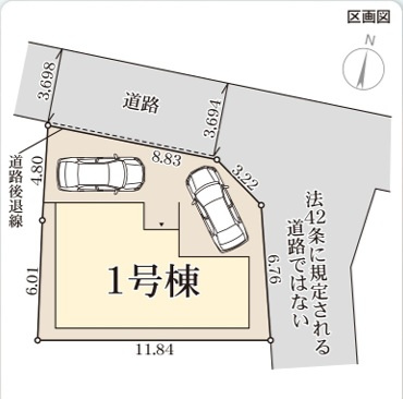 【区画図】 | リーブルガーデン播磨町古田 | 区画図