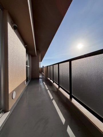 チサンマンション西岡弐番館ウエストコートのバルコニー