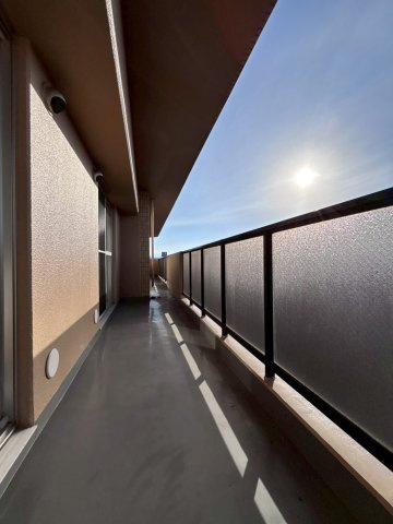 チサンマンション西岡弐番館ウエストコートのバルコニー