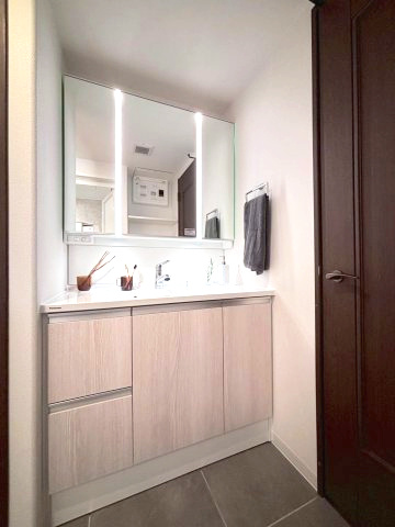 チサンマンション西岡弐番館ウエストコートの独立洗面台