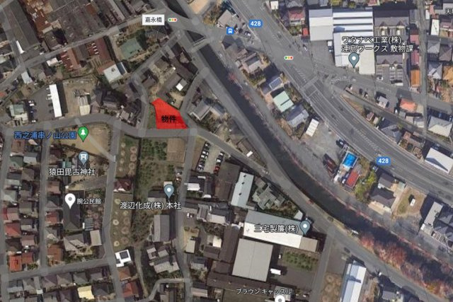 倉敷市連島町西之浦の売地