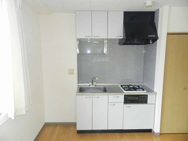 室蘭ナラサキビルのキッチン