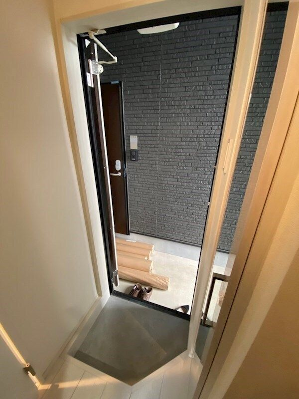 ハーモニーテラス新小岩Ⅱの玄関