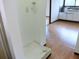 室内洗濯機置場