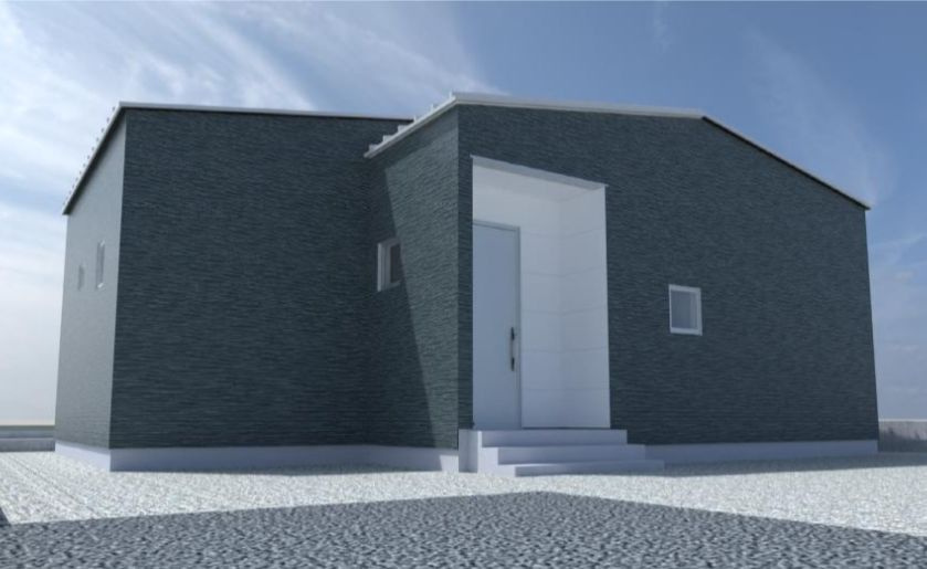 都城市蓑原町の新築一戸建の外観