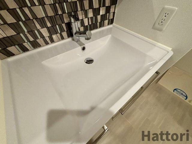 セレニテフラン梅田の洗面所