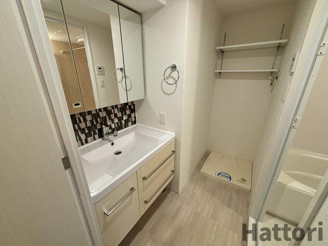 セレニテフラン梅田の洗面所