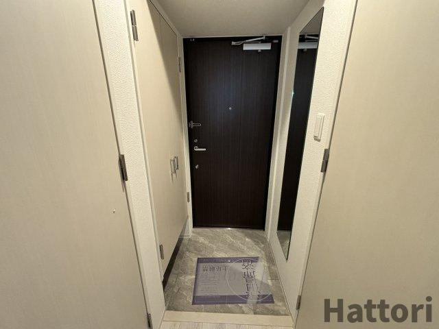 セレニテフラン梅田の玄関