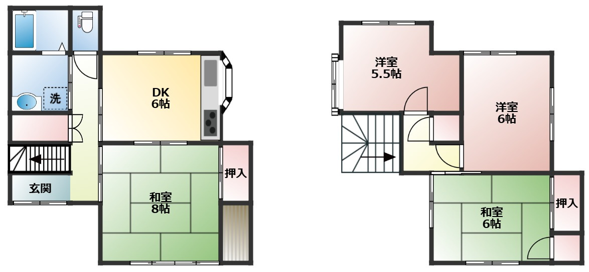汐入町4丁目貸家の画像