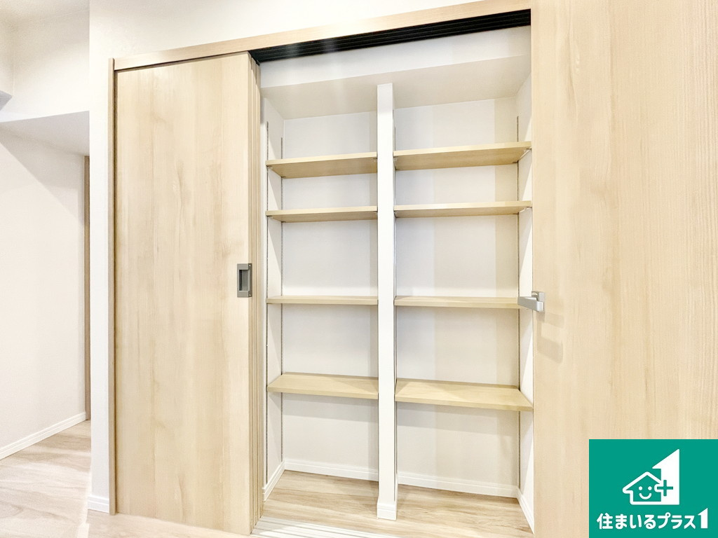 陵南住宅壱号棟の収納