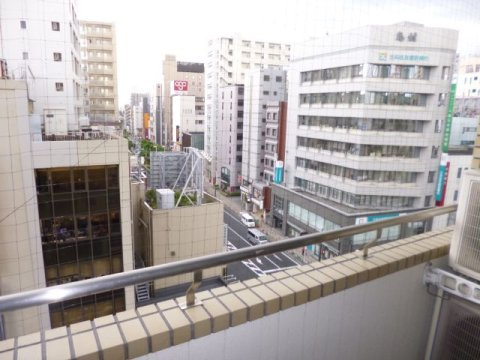 セゾン尾瀬のバルコニー