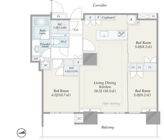 SKY DUO PARK VILLAGE T棟 26階
