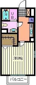 さいたま市桜区大字下大久保のアパートの間取り
