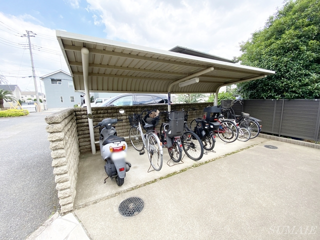 グリーンレジデンス葉月のその他共用部分|駐輪場！