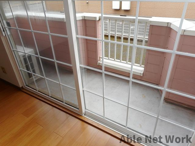 K・レジデンスⅠのバルコニー|日当たりの良いバルコニー