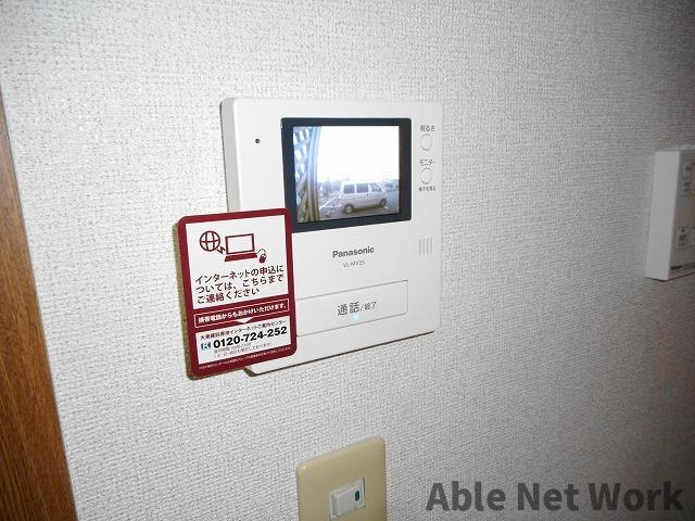 K・レジデンスⅠのセキュリティ|安心のカメラ付きインターホン