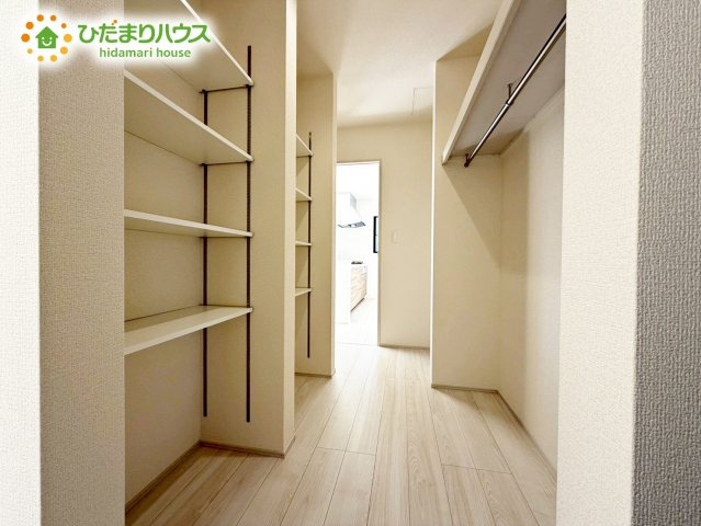【収納】 | 城里町石塚15期　新築戸建　2号棟 | 家族みんなで共同で使える便利な廊下収納！