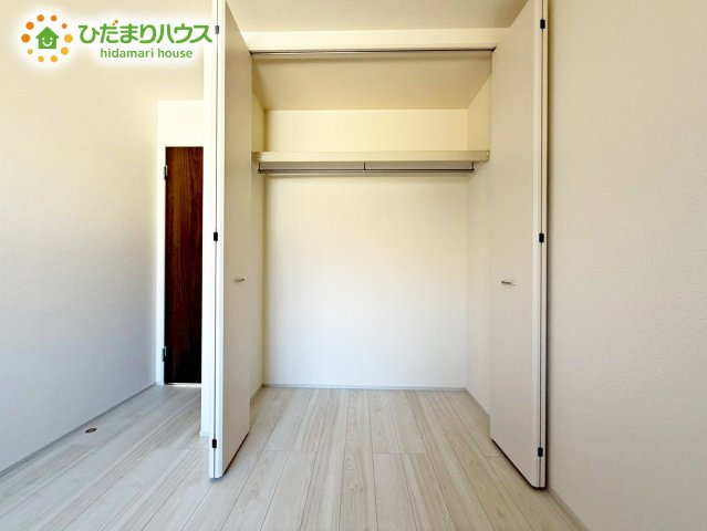 【収納】 | 城里町石塚15期　新築戸建　2号棟 | クローゼットタイプの収納は荷物がどこにあるかすぐに見つかります！