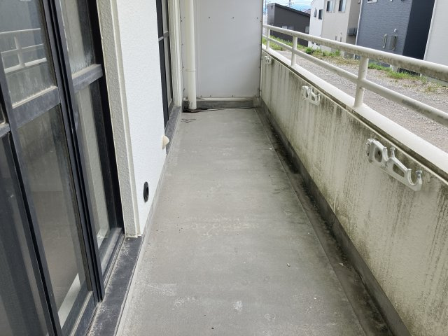 大豊ヒルズのバルコニー