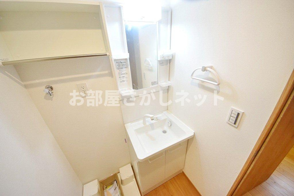 文京区白山2丁目アパートの洗面所