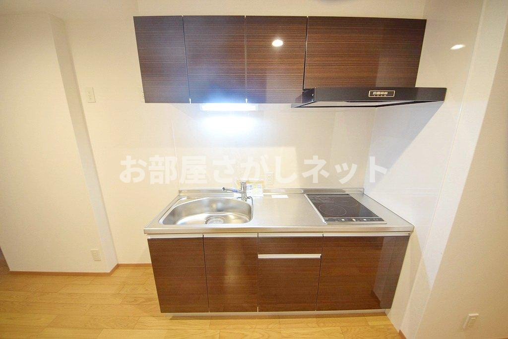 文京区白山2丁目アパートのキッチン