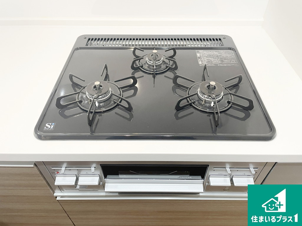 エバーグリーン金岡四号棟のその他|ダブル高火力Ｓｉセンサー付きコンロ！