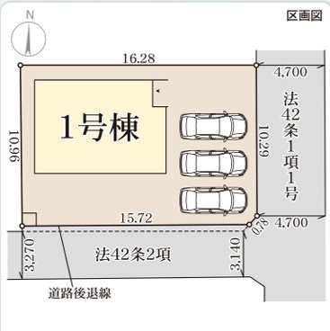 【区画図】 | リーブルガーデン西脇市高田井町２期 | 区画図
