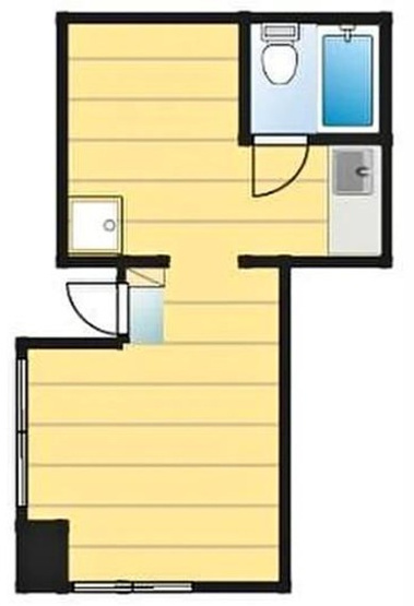 【間取り】 | 共同住宅ながさき | 南東向きのお部屋なので、陽当たり・通風良好です！