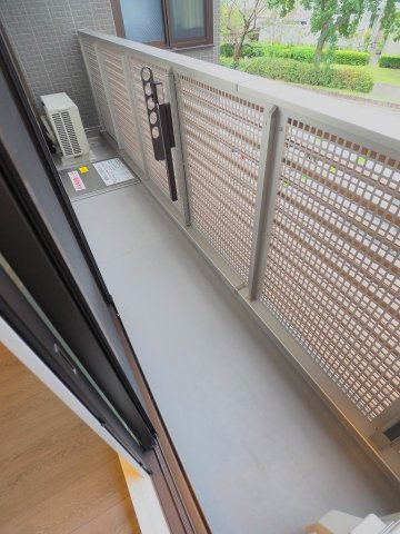 Clarus古市橋のバルコニー