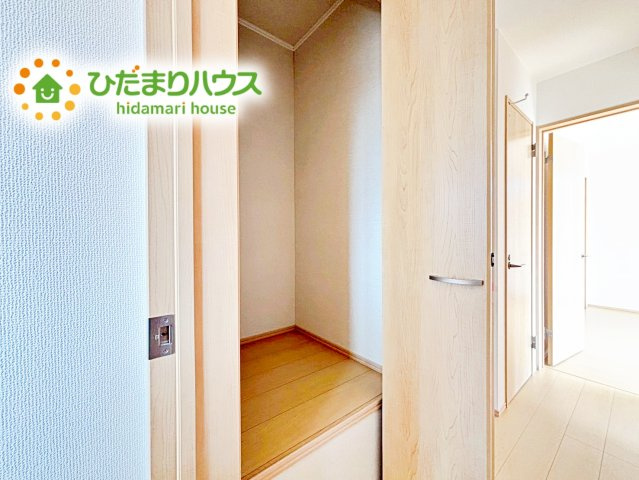 【収納】 | ひたちなか市津田853番　新築戸建 | ちょこっとした収納があることで、消耗品のストックをするのにも便利です☆