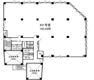 五条堀川ビルの間取り