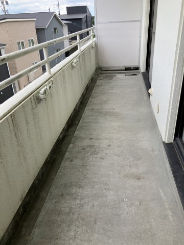 大豊ヒルズのバルコニー