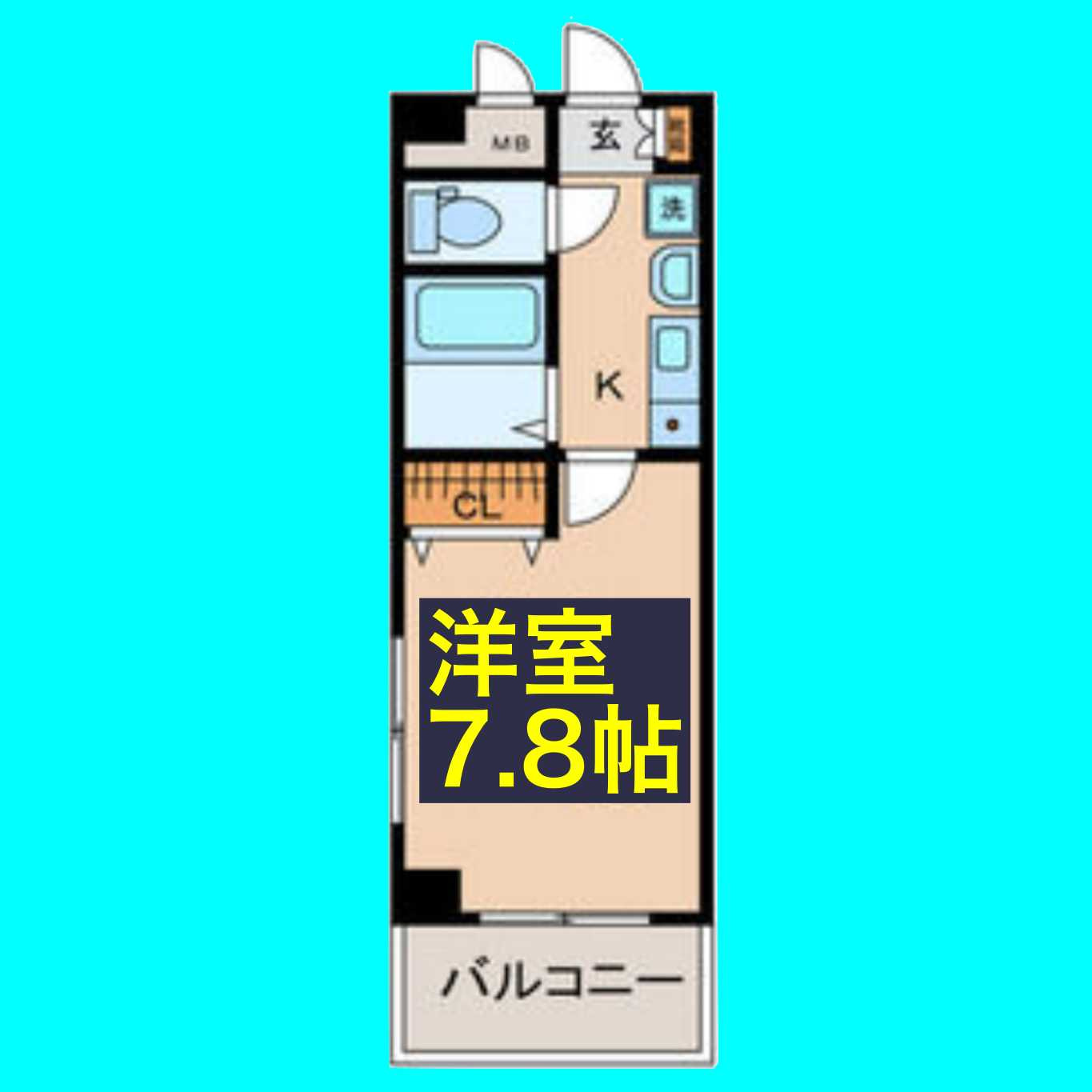 レジデンスTH浄心の間取り