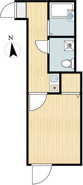 ラフィネ竹の塚の間取り