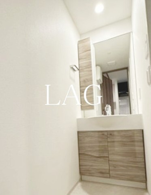 【洗面所】 | ガーラ・パークサイド亀戸 | 洗面台です。