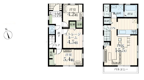 藤沢市高倉　新築戸建　全2棟2号棟