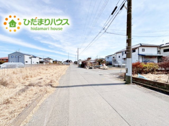 【前面道路含む現地写真】 | ひたちなか市田宮原1期　新築戸建　2号棟 | 落ち着いた住環境が魅力的です☆