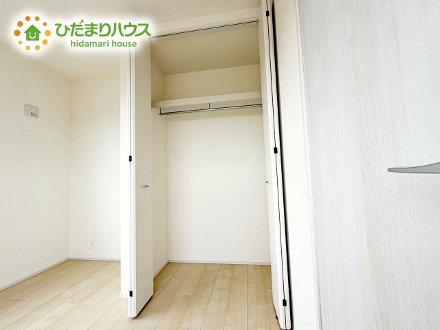 【収納】 | ひたちなか市田宮原1期　新築戸建　2号棟 | お洋服の多い女性に人気！収納力の高いクローゼット付☆彡