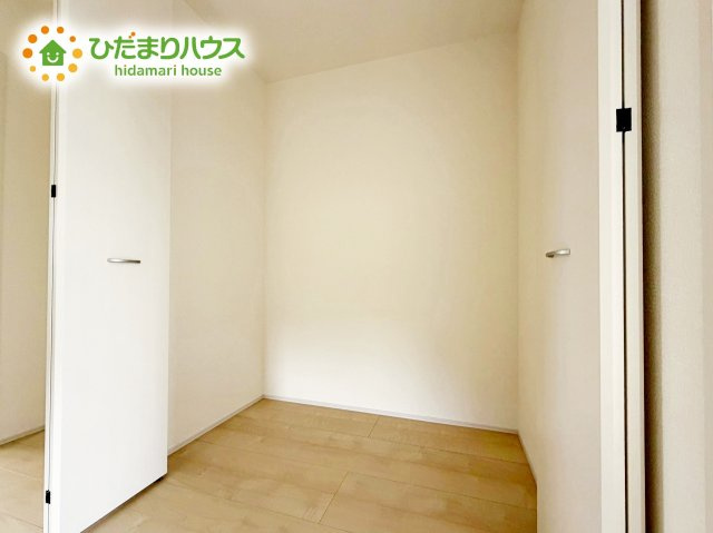 【収納】 | ひたちなか市田宮原1期　新築戸建　2号棟 | 全室にクローゼットが付いていて、お部屋の住空間もスッキリ広々つかえそうです(^^)/