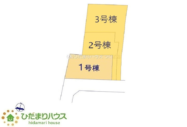 【区画図】 | ひたちなか市田宮原1期　新築戸建　2号棟 | 周辺環境充実で暮らしやすい立地。