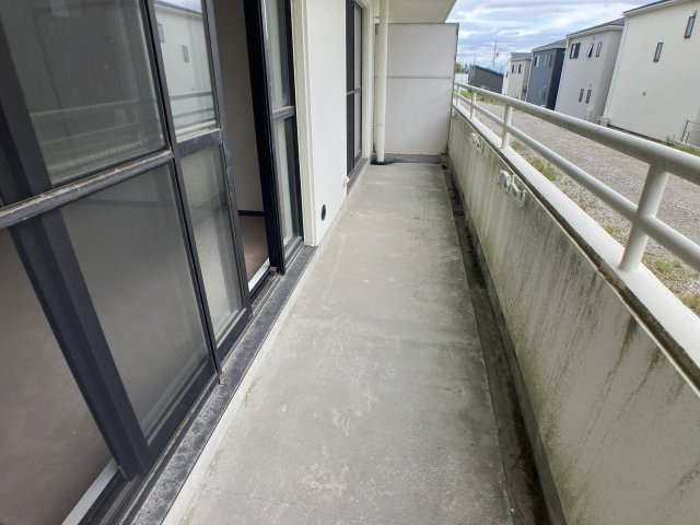 大豊ヒルズのバルコニー