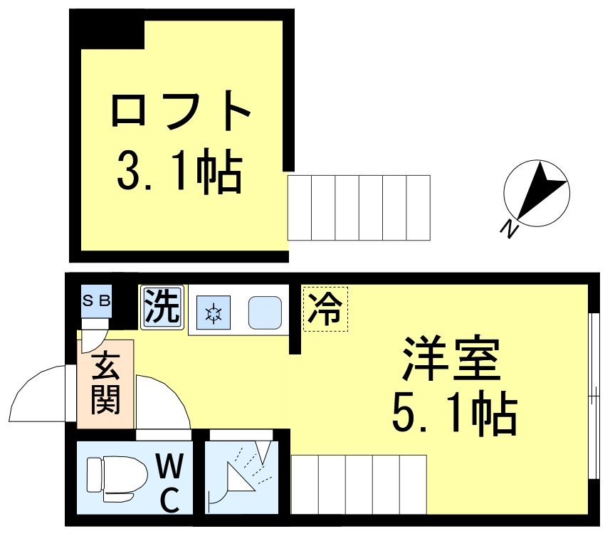 LEXIA新小岩の間取り