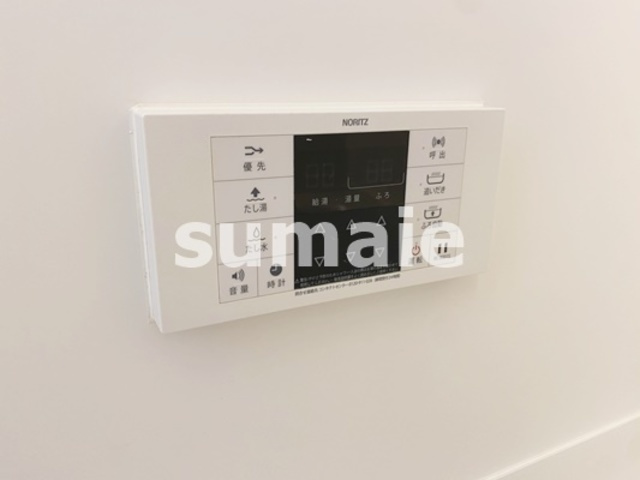 グラセフルの設備|浴室の給湯パネル。