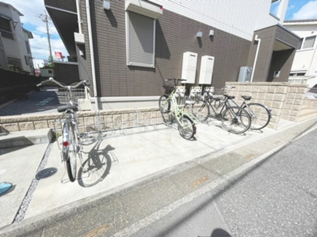 グラセフルのその他共用部分|駐輪場です☆