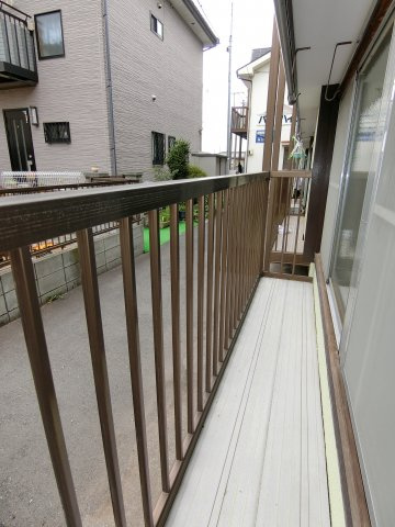 メゾンシノハラのバルコニー