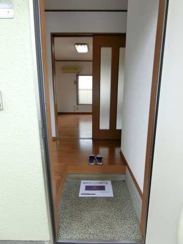 メゾンシノハラの玄関|退去前の為、以前の写真です。